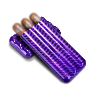 Cigarloong Karbon Puro Kılıfı Mor 3'lü 60 Ring - 4