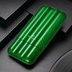Cigarloong Karbon Puro Kılıfı Yeşil 3'lü 60 Ring - CigarLoong (1)