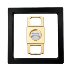 Cigarloong Kare Model Metal Puro Kesici Gold 60 Ring - 1