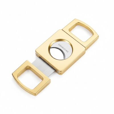 Cigarloong Kare Model Metal Puro Kesici Gold 60 Ring - 3
