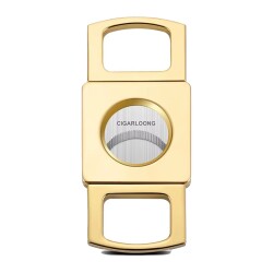 Cigarloong Kare Model Metal Puro Kesici Gold 60 Ring - 4