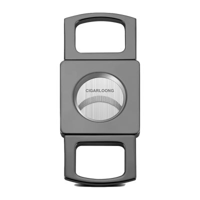 Cigarloong Kare Model Metal Puro Kesici Siyah 60 Ring - 3