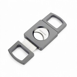 Cigarloong Kare Model Metal Puro Kesici Siyah 60 Ring - 4