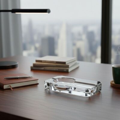 Cigarloong Kristal Cam Puro Küllüğü Clear Tekli - 4