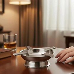 Cigarloong Metal Gastro Puro Küllüğü Krom 4lü - CigarLoong (1)