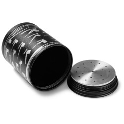 Cigarloong Metal Pipo Tutun Kavanozu Siyah - 3