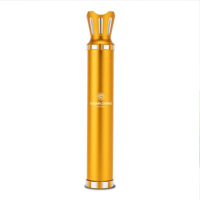 Cigarloong Metal Puro Kılıfı Delicili Sehpalı Tekli Gold 60 Ring - 1