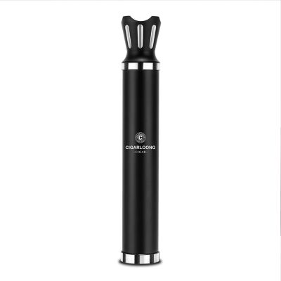 Cigarloong Metal Puro Kılıfı Delicili Sehpalı Tekli Siyah 60 Ring - 1