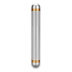 Cigarloong Metal Puro Kılıfı Tüpü Tekli Silver 54 Ring - CigarLoong