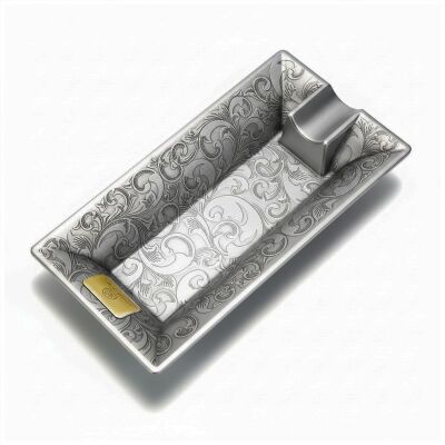 Cigarloong Metal Puro Küllüğü Tekli Damascus Silver - 1