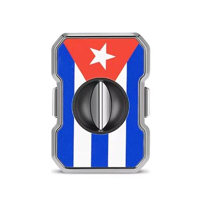 Cigarloong Metal Puro V Kesici 60 Ring Cuban Flag - 1