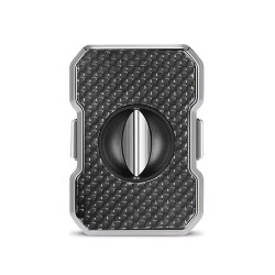 Cigarloong Metal Puro V Kesici 60 Ring Siyah Karbon - 1