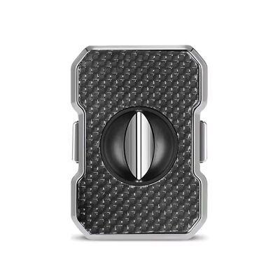 Cigarloong Metal Puro V Kesici 60 Ring Siyah Karbon - 1