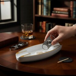 Cigarloong Oval Puro Küllüğü Beyaz 2li - 3