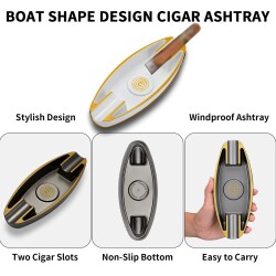 Cigarloong Oval Puro Küllüğü Beyaz 2li - CigarLoong (1)