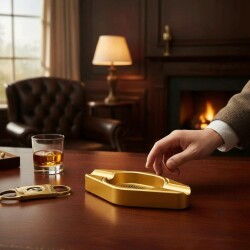 Cigarloong Oval Puro Küllüğü Gold 2li - 3