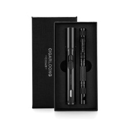 Cigarloong Puro Delici İğne Ve Çakmak Seti Siyah - 1