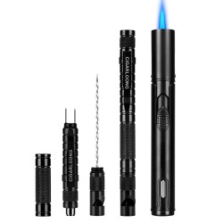 Cigarloong Puro Delici İğne Ve Çakmak Seti Siyah - CigarLoong (1)