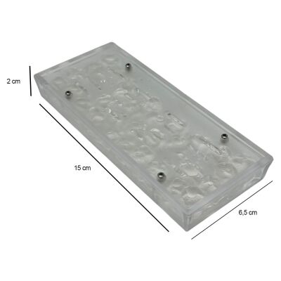 Cigarloong Puro Kutusu Nemlendirici Humidifier Dikdörtgen Şeffaf Jel - 3