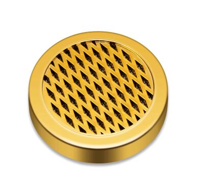 Cigarloong Puro Kutusu Nemlendirici Humidifier Yuvarlak Gold - 1