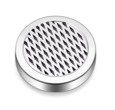 Cigarloong Puro Kutusu Nemlendirici Humidifier Yuvarlak Silver - 1