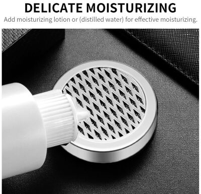 Cigarloong Puro Kutusu Nemlendirici Humidifier Yuvarlak Silver - 2
