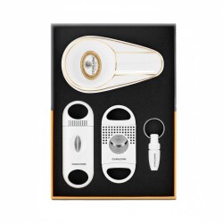 Cigarloong Puro Seti Küllük Kesici Delici Beyaz - CigarLoong