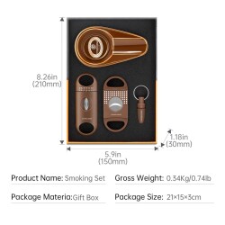 Cigarloong Puro Seti Küllük Kesici Delici Kahve - CigarLoong (1)