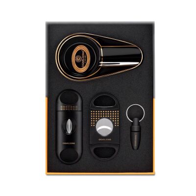 Cigarloong Puro Seti Küllük Kesici Delici Siyah - 1