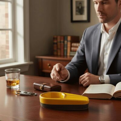 Cigarloong Seramik Mini Puro Küllüğü Sarı Tekli - 2