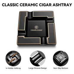 Cigarloong Seramik Puro Küllüğü Siyah 4lü - 3