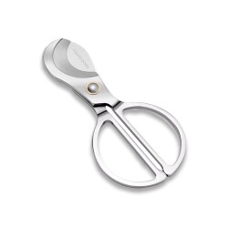 Cigarloong Silver Uzun Metal Puro Makası 60 Ring - CigarLoong