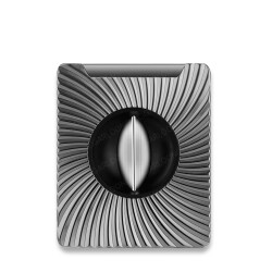 Kare Sprial Desen Metal Puro V Kesici Siyah 