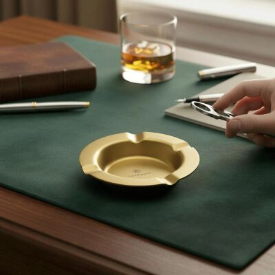 Cigarloong Yuvarlak Metal Puro Küllüğü Gold 3lü - 2