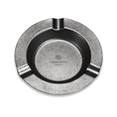 Cigarloong Yuvarlak Metal Puro Küllüğü Silver 3lü - 1