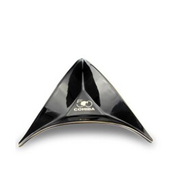 Cohiba 50.Yıl Üçgen Lüks Seramik Puro Küllüğü Siyah 3lü - COHİBA