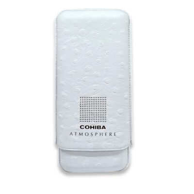 Cohiba Atmosphere Deri Puro Kılıfı 3lü Beyaz (64Ring) - 1