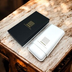 Cohiba Atmosphere Deri Puro Kılıfı 3lü Beyaz (64Ring) - 4