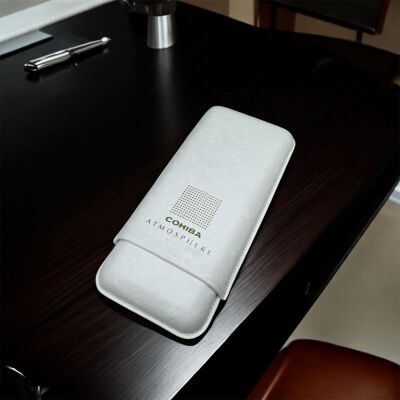 Cohiba Atmosphere Deri Puro Kılıfı 3lü Beyaz (64Ring) - 2