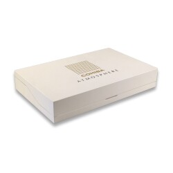 Cohiba Atmosphere Mat Beyaz Humidor Puro Kutusu 25's - Cigarte