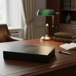 Cohiba Atmosphere Mat Siyah Humidor Puro Kutusu 25's - 3