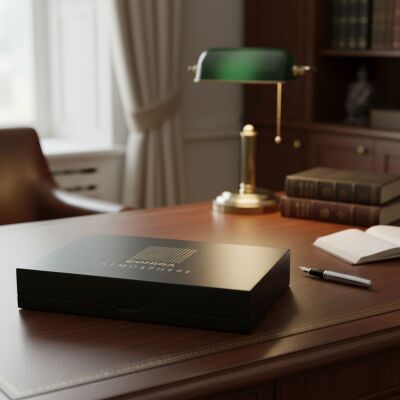 Cohiba Atmosphere Mat Siyah Humidor Puro Kutusu 25's - 3