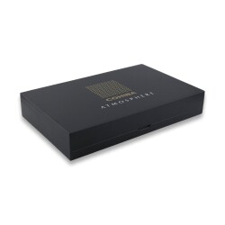 Cohiba Atmosphere Mat Siyah Humidor Puro Kutusu 25's - Cigarte