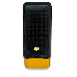 Cohiba Deri Puro Kılıfı 3lü Siyah/Sarı (56Ring) - Cigarte