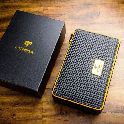 Cohiba Deri Puro Taşıma Çantası Siyah - 4