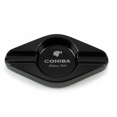 Cohiba Logolu Seramik Puro Küllüğü Siyah Oval 2li - 1