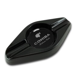 Cohiba Logolu Seramik Puro Küllüğü Siyah Oval 2li - COHİBA