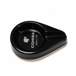 Cohiba Logolu Seramik Puro Küllüğü Siyah Oval Tekli - COHİBA (1)