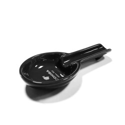 Cohiba Logolu Seramik Puro Küllüğü Siyah Spoon - COHİBA