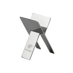 Cohiba Metal Katlanır Puro Sehpası Standı Krom - 1